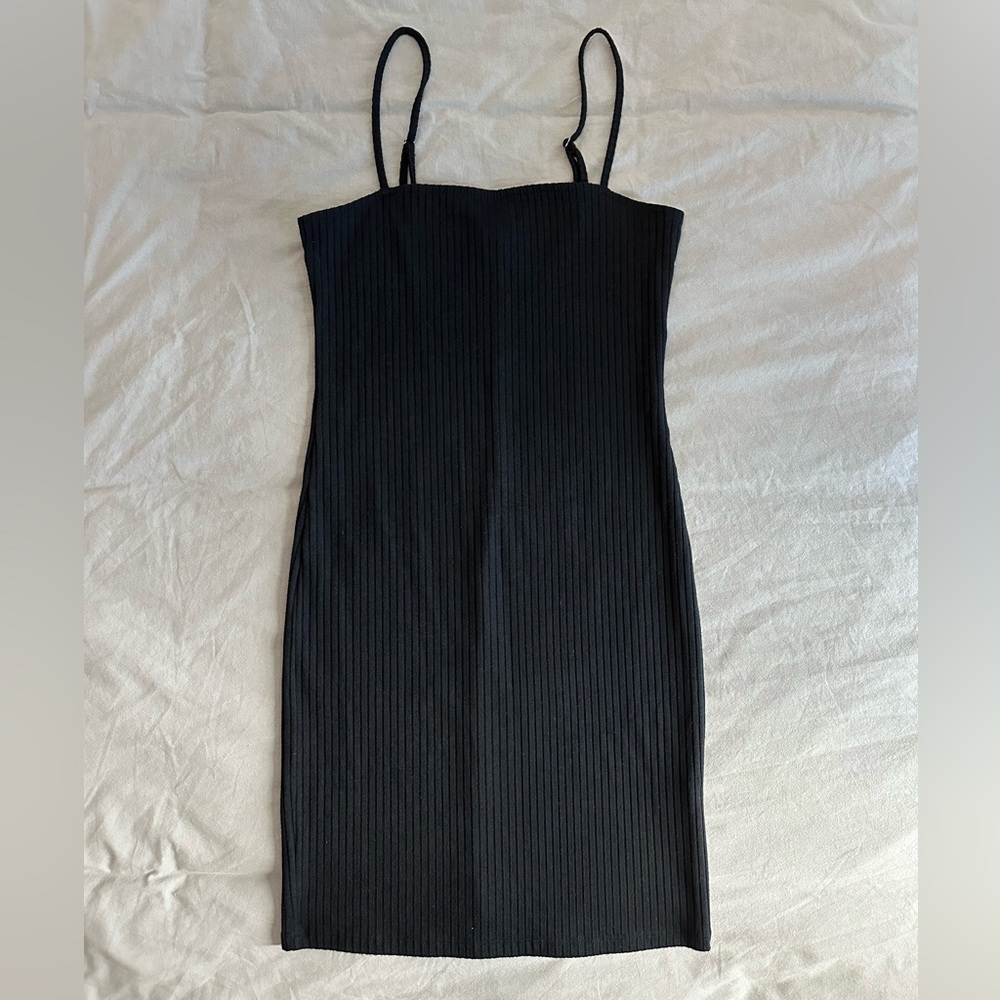 Ribbed Bodycon Mini Dress